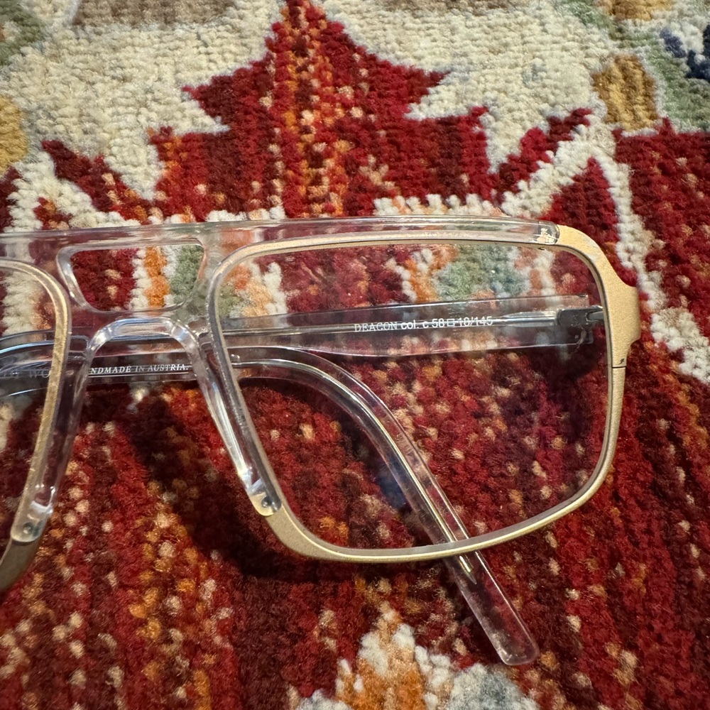 Andy Wolf White Heat Eyeglasses / Sunglasses Prescription Unisex - Picture 2 of 7